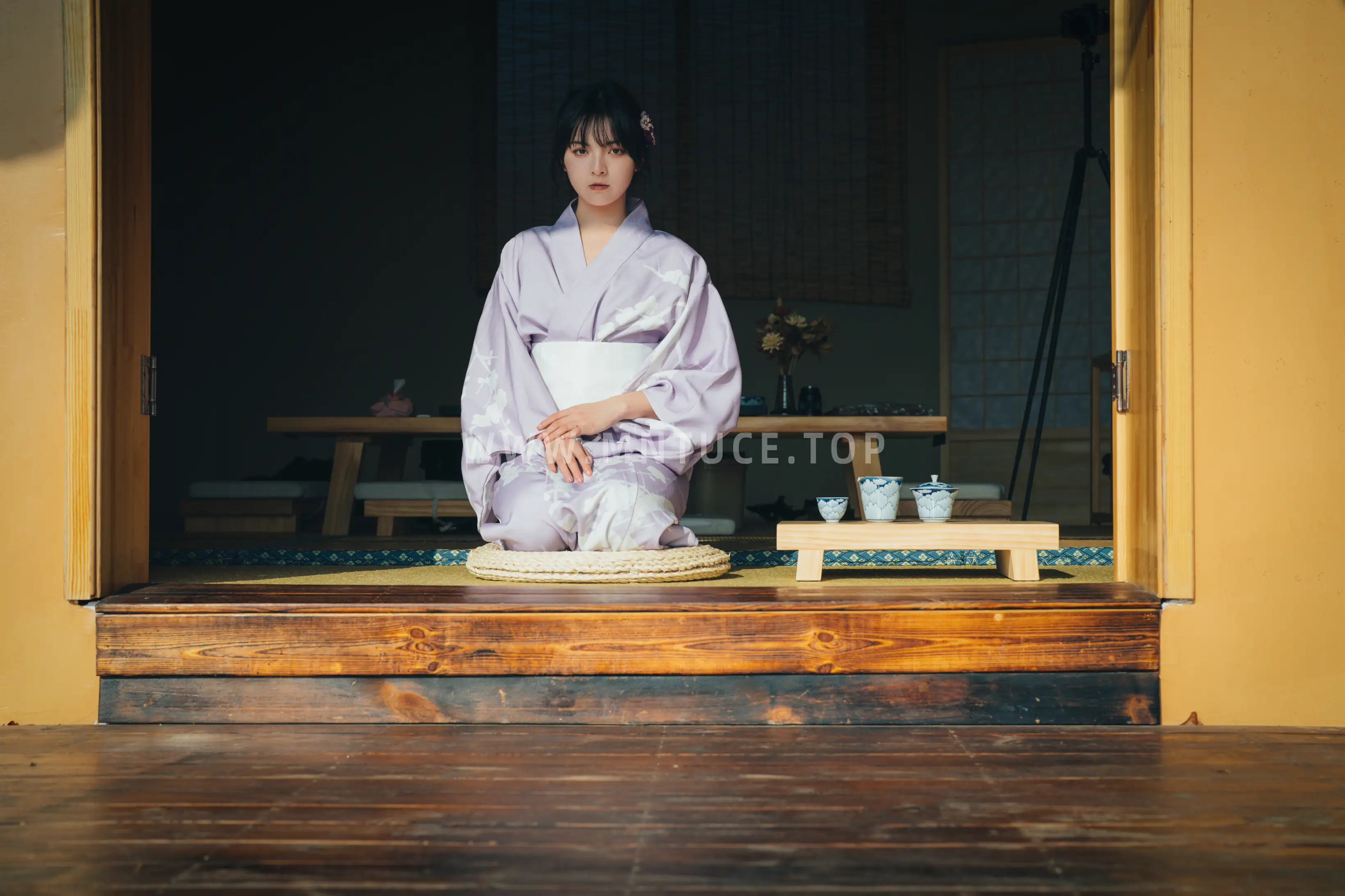 [YITUYU] 2022.02.09 Vol.772 – Japanese style story, photo of a girl in a Japanese garden dudu#[56P]-40